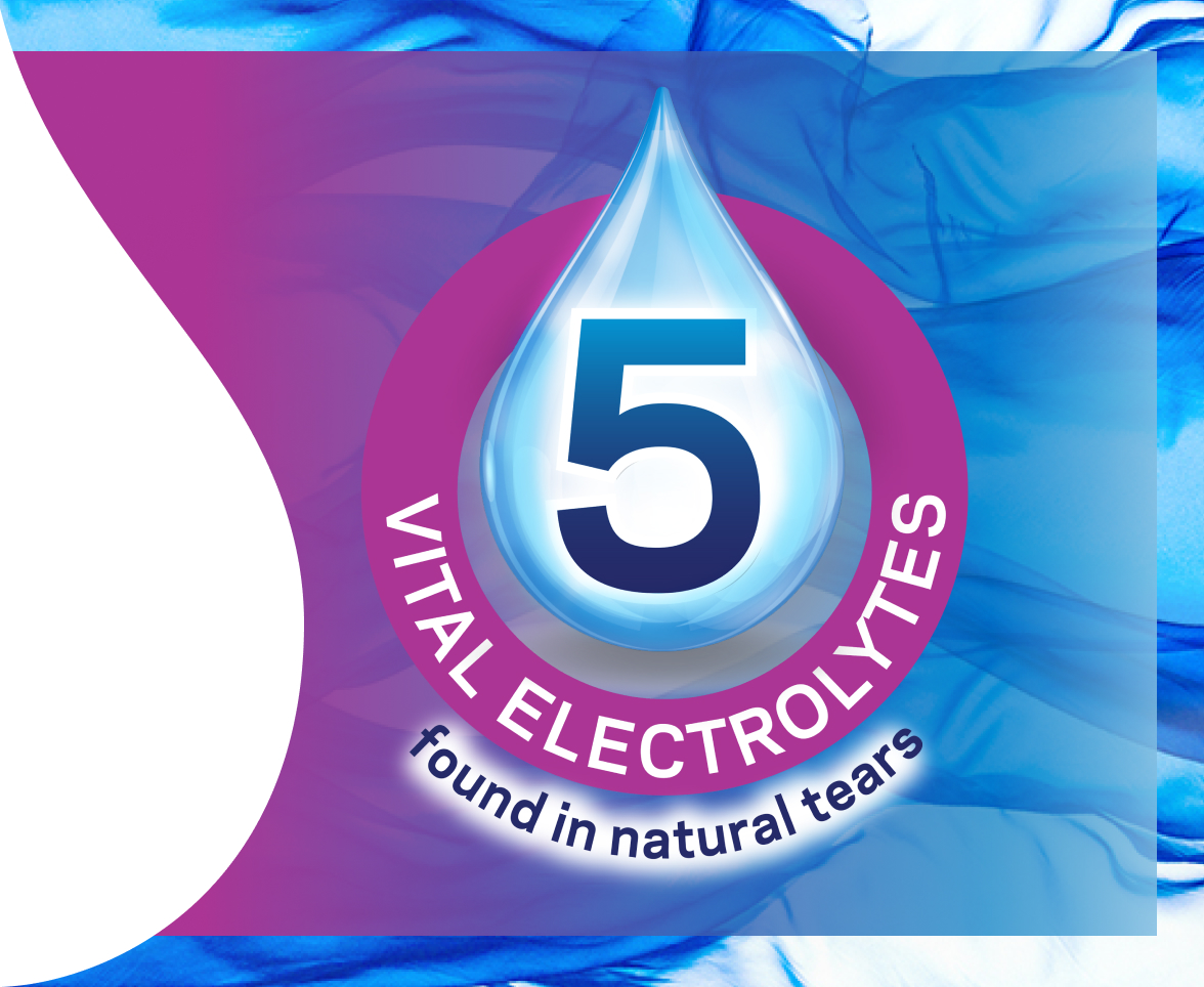 TheraTears five vital electrolytes