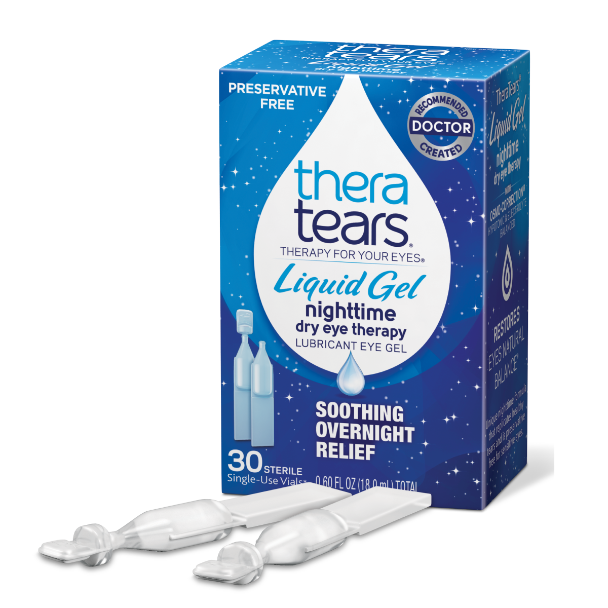 TheraTears Liquid Gel Nighttime Dry Eye Therapy Lubricant Eye Gel